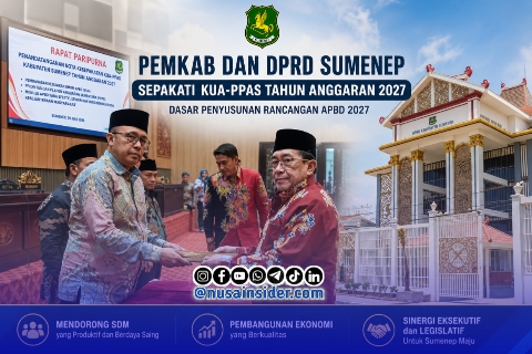 Foto. Kesepakatan Pembahasan KUA PPAS 2027 di Aula Kantor DPRD Sumenep, Kamis 30 Juli 2026