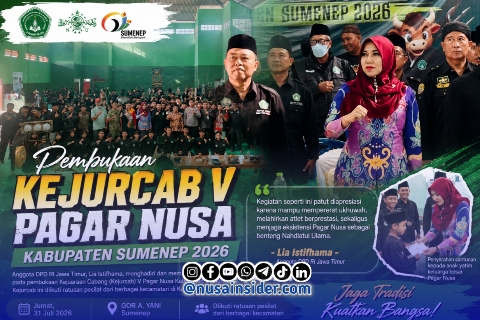 Foto. Anggota DPD/MPR RI Dr Lia Istifhama, S.Sos., S.Sos.i., M.E.I saat Hadir di Acara Kejurcab V Pagar Nusa Sumenep
