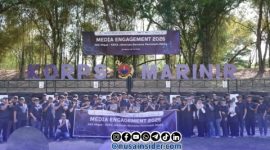 Foto Bersama SKK Migas Jabanusa dan KKS di acara Media Engagement 2026 di Surabaya