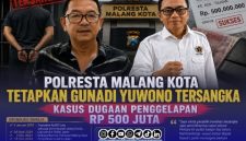Foto. Pelapor, Insan Kamil (Kanan), Oknum Tersangka dugaan Penipuan, Gunadi (Kiri) 