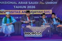Foto. Pelepasan Mahasiswa KKN Universitas Annuqayah menuju Mekkah - Madinah