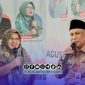 Foto. Moh. Iksan, S.Pd., M.T Kepala Disdik Sumenep (Kanan), Nunung Fitriana (Kiri)