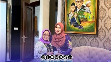 Jelang Muktamar NU ke-35, Bu Mun dan Lia Istifhama Bertemu di Jombang