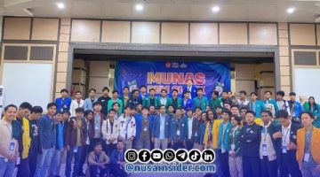 Foto. Momen Pergantian periode kepemimpinan BEM SI Kerakyatan Jawa Timur 2026–2027