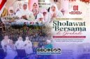 Foto. Anggota DPD/MPR RI, Dr Lia Istifhama bersama Gubernur Jatim Shalawat Bareng di Grahadi