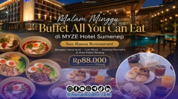 Foto. Malam Minggu di Myze Hotel Sumenep dengan Dinner Romantis