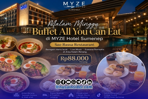 Foto. Malam Minggu di Myze Hotel Sumenep dengan Dinner Romantis 