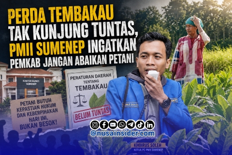 Foto. Ketua PC PMII Sumenep, Khoirus Soleh (Istimewa for nusainsider.com/Redaksi) 