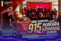 Foto. Ketua Umum IMM Sumenep, Moh. Ridho Ilahi Robbi.
