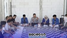 Foto. Kunjungan Kapolresta Sumenep ke Rumah Sahabat PC PMII Setempat, Selasa 11 Agustus 2026