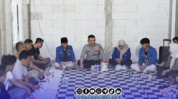 Foto. Kunjungan Kapolresta Sumenep ke Rumah Sahabat PC PMII Setempat, Selasa 11 Agustus 2026