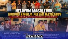 Foto. Nelayan Masalembu di Polsek setempat