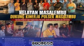 Foto. Nelayan Masalembu di Polsek setempat