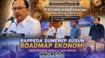 Foto. Kegiatan FGD Roadmap Pertumbuhan Ekonomi Sumenep 2026