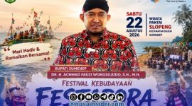 Foto. Screenshot Ilustrasi Flayer FESTAPORA 2026 Sumenep