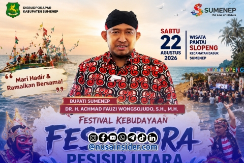 Foto. Screenshot Ilustrasi Flayer FESTAPORA 2026 Sumenep