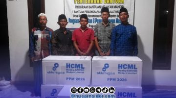 Foto. Penyerahan Bantuan PPM 2026 HCML ke Nelayan di kepulauan Sapudi