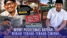 Foto. Suryadi Syah (Kanan), Bupati Sumenep Achmad Fauzi Wongsojudo (Kiri) 