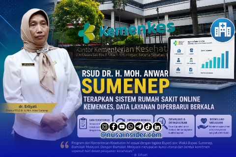 Foto. Dirut RSUD Moh Anwar Sumenep, Istimewa for nusainsider.com / Redaksi