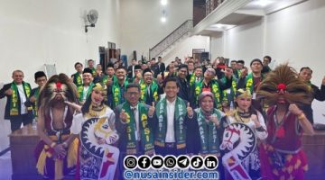 Foto. Kegiatan Ujian Profesi Advokat (UPA) sekaligus Musyawarah Wilayah Luar Biasa (Muswilub) di Hotel Telogo Rejo, Kecamatan Ngebel, Kabupaten Ponorogo.