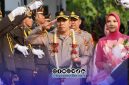 Foto. Kapolres Pamekasan AKBP Wahyu Hidayat bersama Istri
