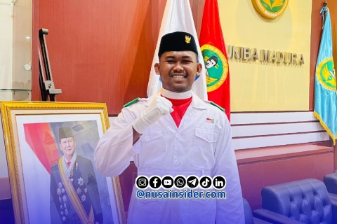 Foto. Mohammad Mahrus, Mahasiswa UNIBA Madura