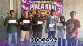 Foto. Pemenang Lomba Catur di KONI Bangkalan