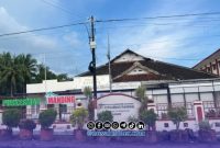 Foto. Tampak Bangunan Puskesmas Manding dari Depan