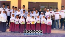 Foto. Tank Oreng Go To School MI Nurul Aula, Desa Pancor, Kecamatan Gayam, Kabupaten Sumenep.