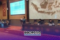 Foto. KH Imam Hasyim, SH.,MH saat menyampaikan Sambutannya di Rapat Pembahasan RAPBD 2026