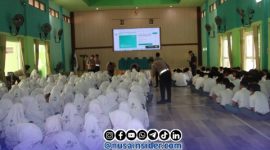 Foto. Kegiatan Sosialisasi Penggunaan AI Polresta Sumenep di MAN Sumenep
