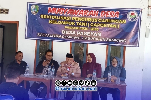 Foto. Musyawarah Desa (Musdes) kabupaten Sampang, Madura Jatim