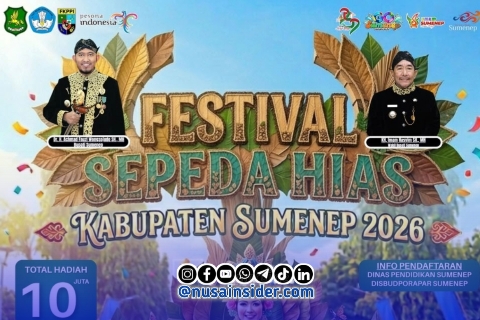 Foto. Screenshot (SS) Flayer Festival Sepeda Hias 