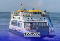 Foto. Kapal Dharma Ferry 1 Gagal Berangkat ke Kepulauan Sapudi Sumenep
