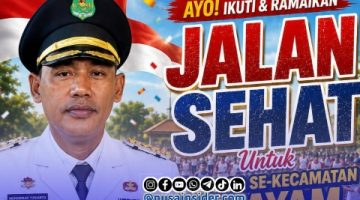 Foto. Screenshot Flayer JJS Kecamatan Gayam Sumenep