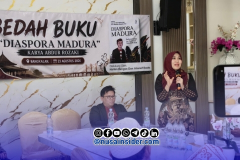 Foto. Anggota DPD/MPR RI, Dr Lia Istifhama S.Sos.i., M.E.I saat Hadir di Acara Bedah Buku 