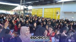 Foto. Pesan Demokrasi Anggota DPD RI, Dr Lia Istifhama kepada Mahasiswa-Mahasiswi