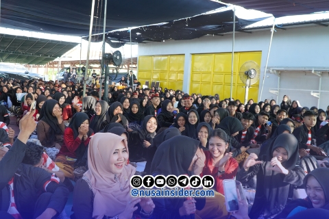 Foto. Pesan Demokrasi Anggota DPD RI, Dr Lia Istifhama kepada Mahasiswa-Mahasiswi
