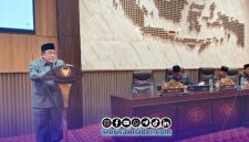 Foto. Wakil Bupati Sumenep, KH Imam Hasyim saat menyampaikan Sambutannya dalam Rapat P-APBD Sumenep 2026 di Gedung DPRD Setempat