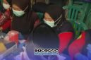 Foto. Petugas Kesehatan Puskesmas Batang-Batang Sumenep saat melakukan Cek Kesehatan Gratis kepada Masyarakat Desa Jenangger kecamatan Batang-batang