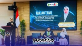 Foto. Kegiatan Kuliah Tamu Universitas Bahaudin Mudhary (UNIBA) Madura