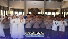 Foto. Peringatan Maulid Nabi Muhammad SAW di Mapolresta Sumenep