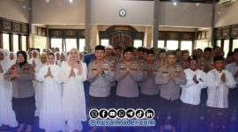 Foto. Peringatan Maulid Nabi Muhammad SAW di Mapolresta Sumenep