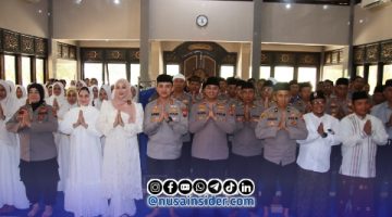 Foto. Peringatan Maulid Nabi Muhammad SAW di Mapolresta Sumenep