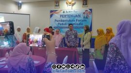 Foto. Pertemuan Pembentukan Forum Peduli Imunisasi (Forpensi) Dinkes P2KB Sumenep. 
