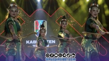 Foto. Tari Mustika ning Kabupaten Tuban Jawa Timur