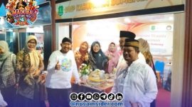 Foto. Kunjungan Bupati Sumenep Achmad Fauzi wongsojudo ke Stan DWP dalam Gelaran MCF 4 2026 