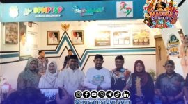 Foto. Kunjungan Bupati Sumenep ke Stan DPMPTSP dalam gelaran Madura culture Festival 4 2026 di GOR A Yani Sumenep