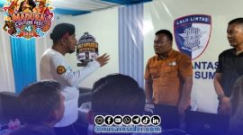 Foto. Kunjungan Bupati Sumenep ke Stan Polresta dalam Gelaran Madura Culture Festival 2026