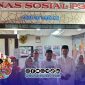 Foto. Kunjungan Bupati Sumenep, Achmad Fauzi wongsojudo SH.,MH saat mengunjungi Stan Dinsos P3A Sumenep